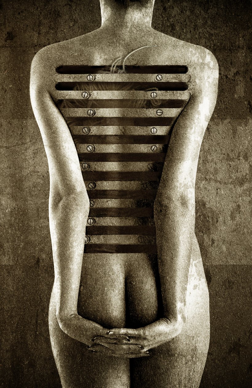 Corpo, 2013 (manipulação de fotos) de Johan Lilja