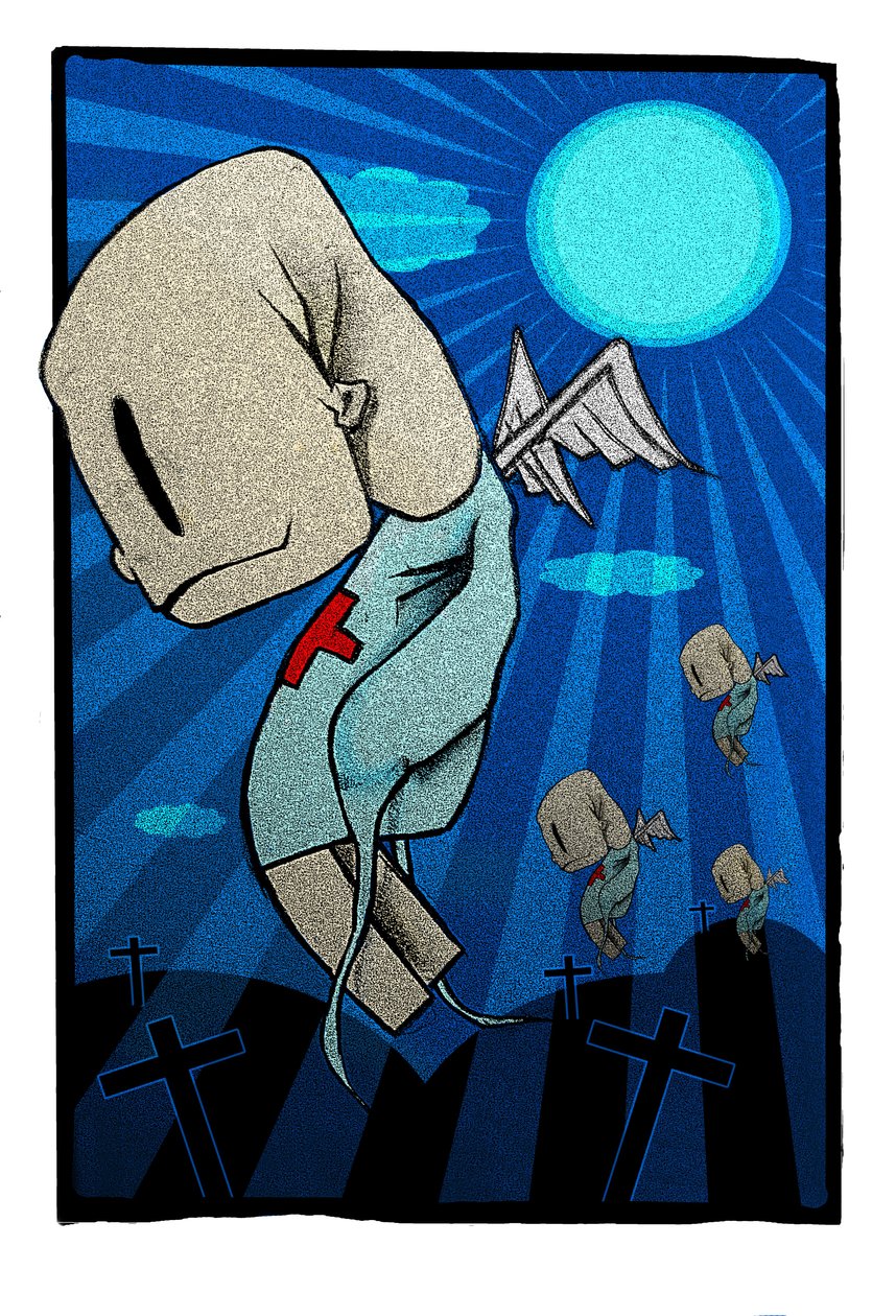 Zombies, 2012 (ilustração) de Johan Lilja