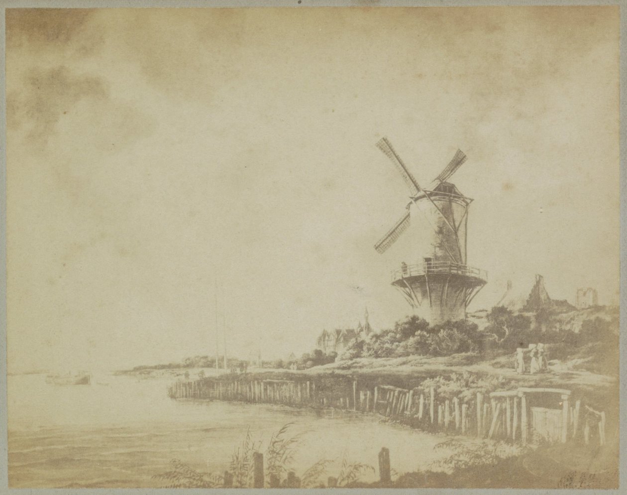Fotoreprodução do quadro "O moinho em Wijk bij Duurstede" de Jacob Isaacksz. van Ruisdael
Musée d