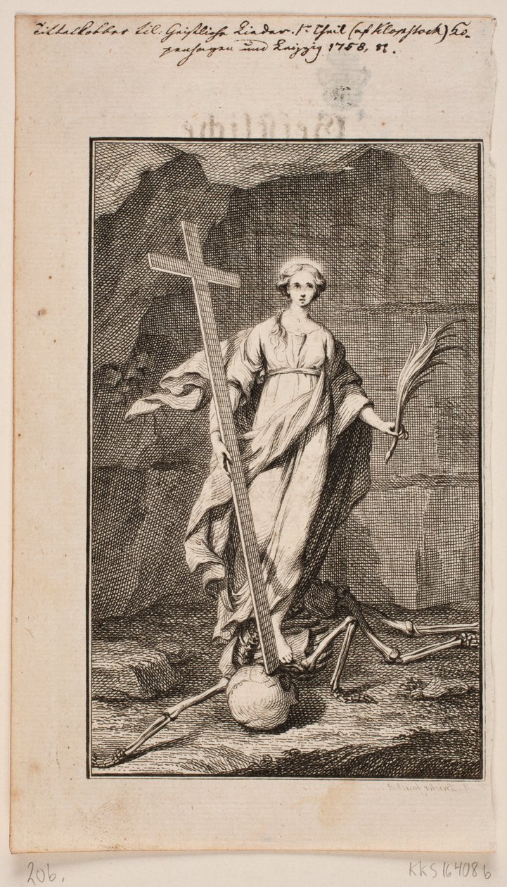 "religiões". Título Kobber til Spiritual Songs de Johan Martin Preisler