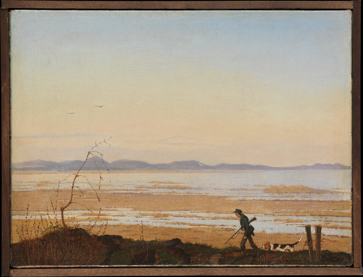 Uma noite junto ao lago Arresø de Johan Thomas Lundbye