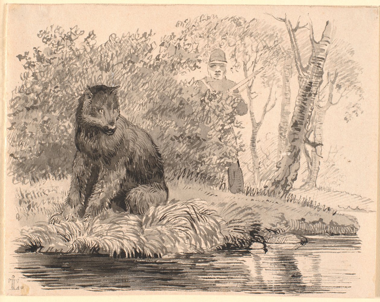 O urso de Johan Thomas Lundbye