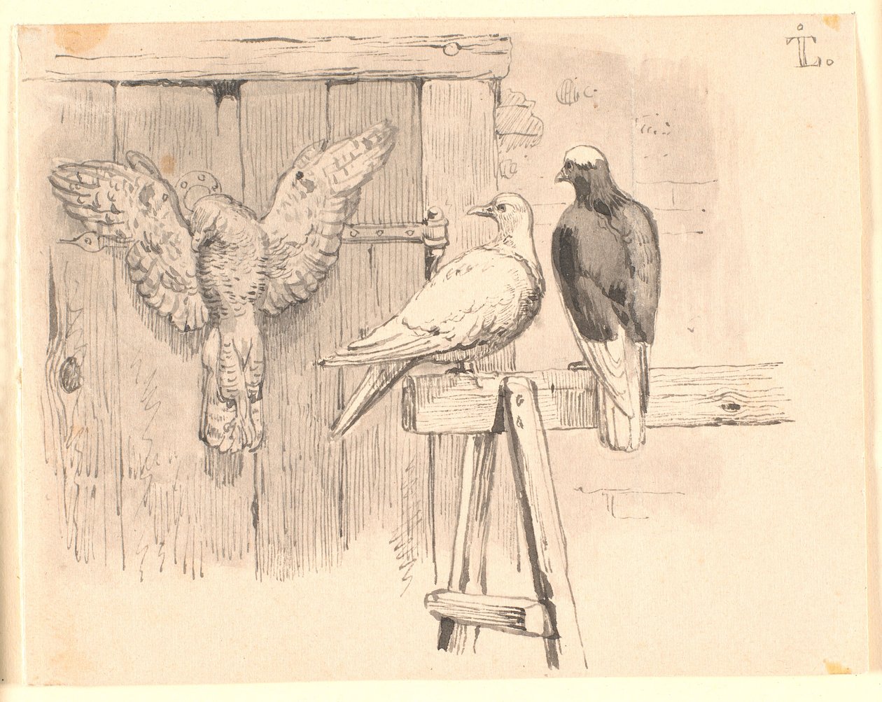 Os pombos de Johan Thomas Lundbye