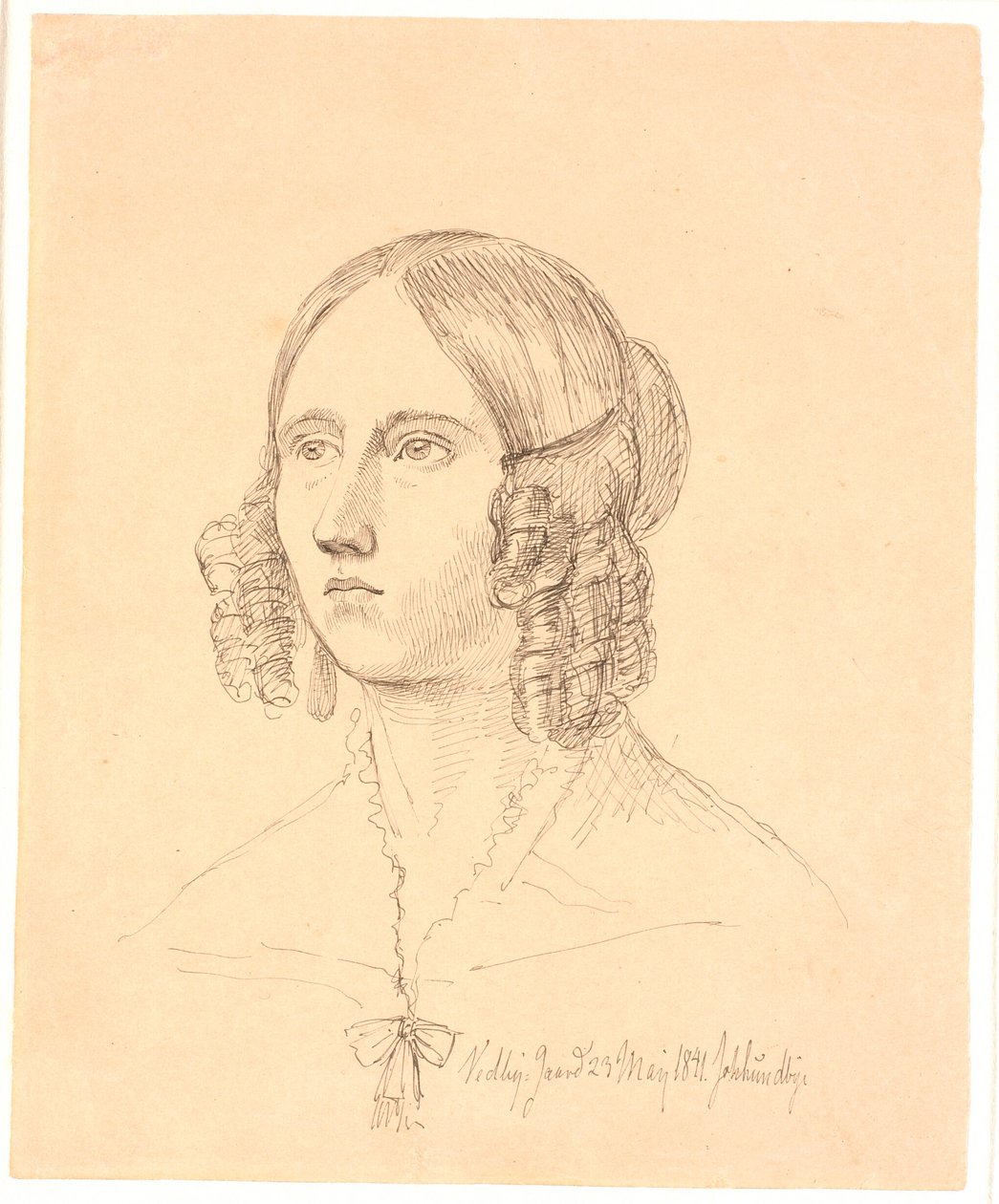 Louise Marie Neergaard de Johan Thomas Lundbye