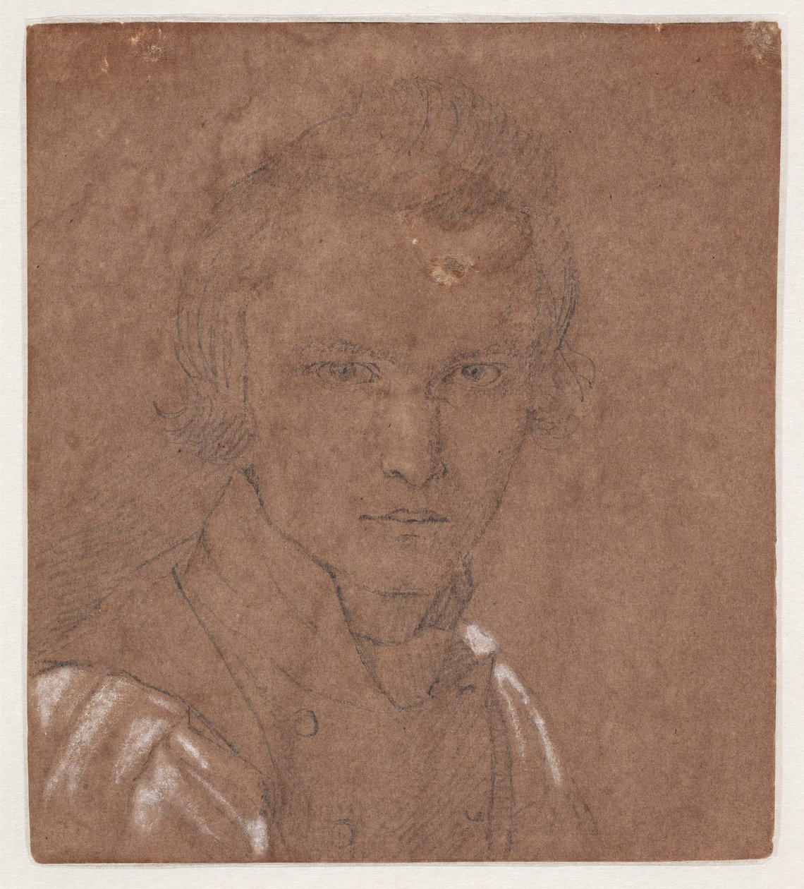 Auto-retrato de Johan Thomas Lundbye