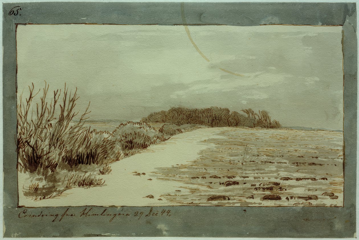 Lembrança de Himlingöje de Johan Thomas Lundbye