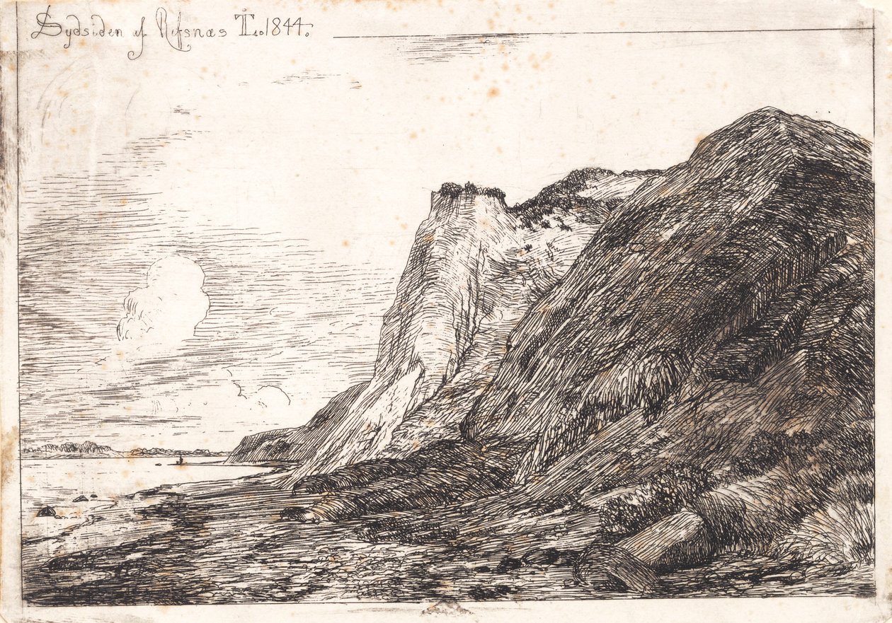 O lado sul de Røsnæs de Johan Thomas Lundbye