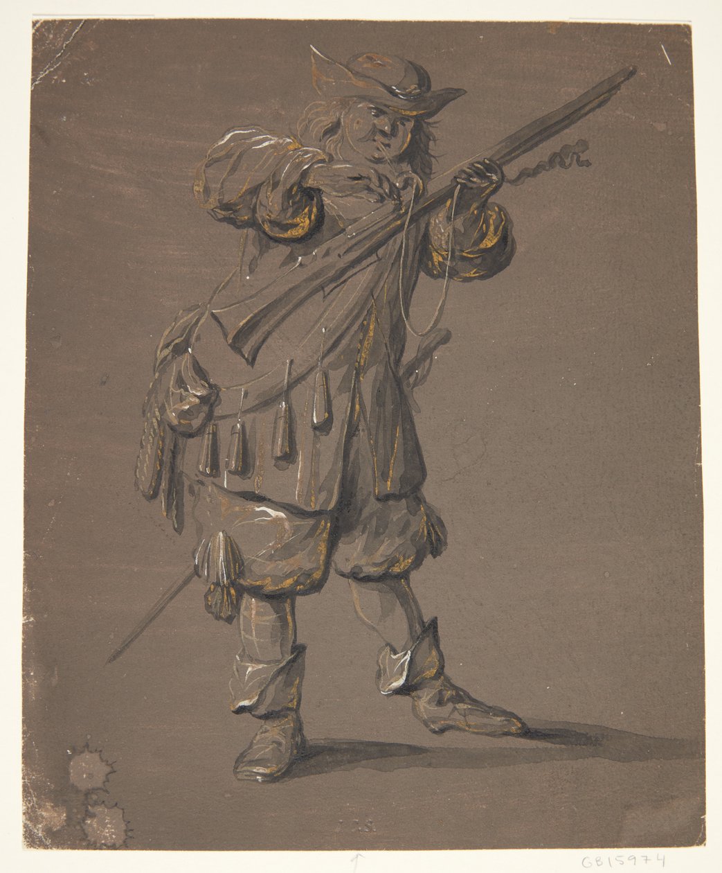 Soldado com rifle de Johan le Ducq