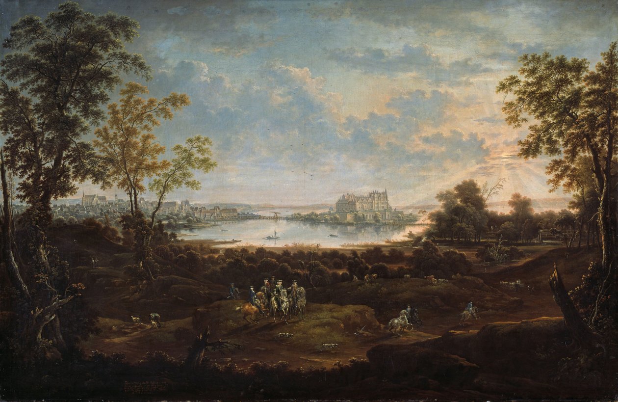Paisagem, de, schwerin de Johann Alexander Thiele