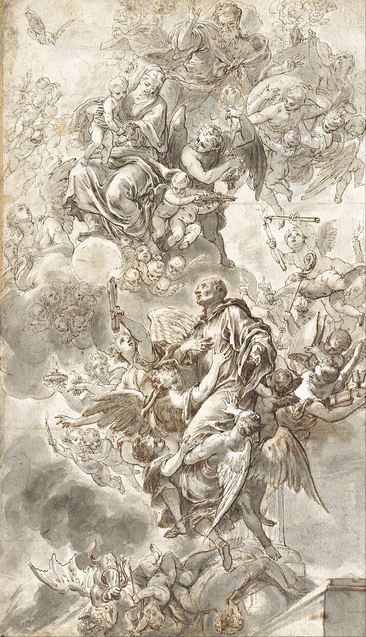 A apoteose de São Benedito de Johann Andreas Wolff