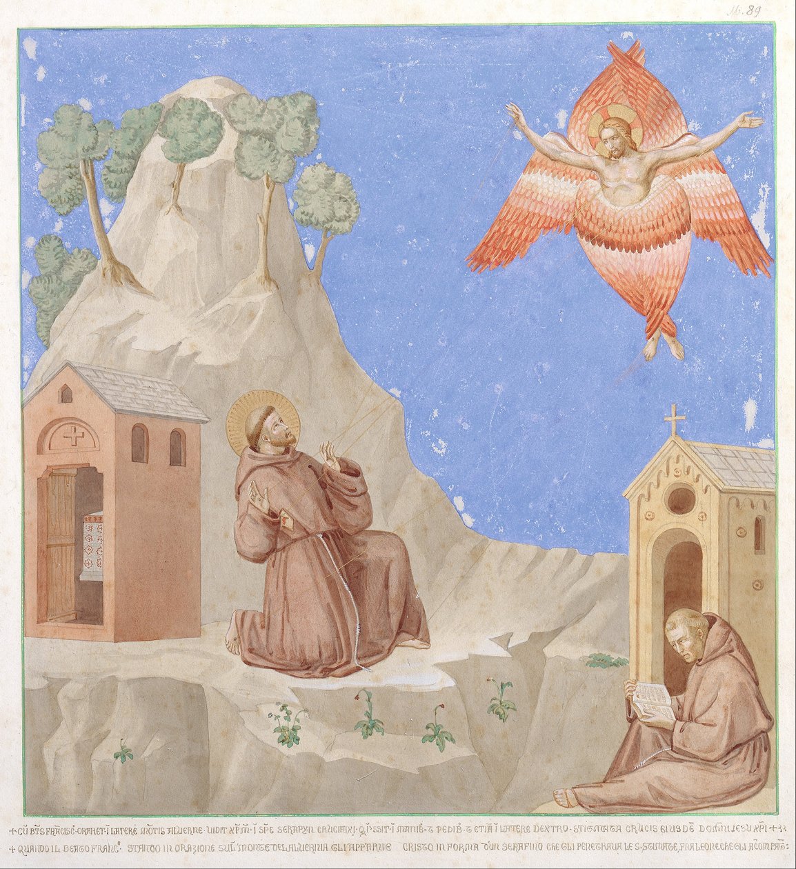 A estigmatização de São Francisco de Johann Anton Ramboux