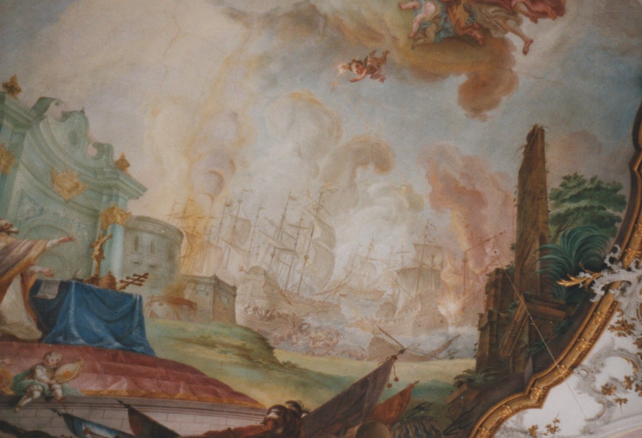Batalha de Lepanto de Johann Baptist Enderle