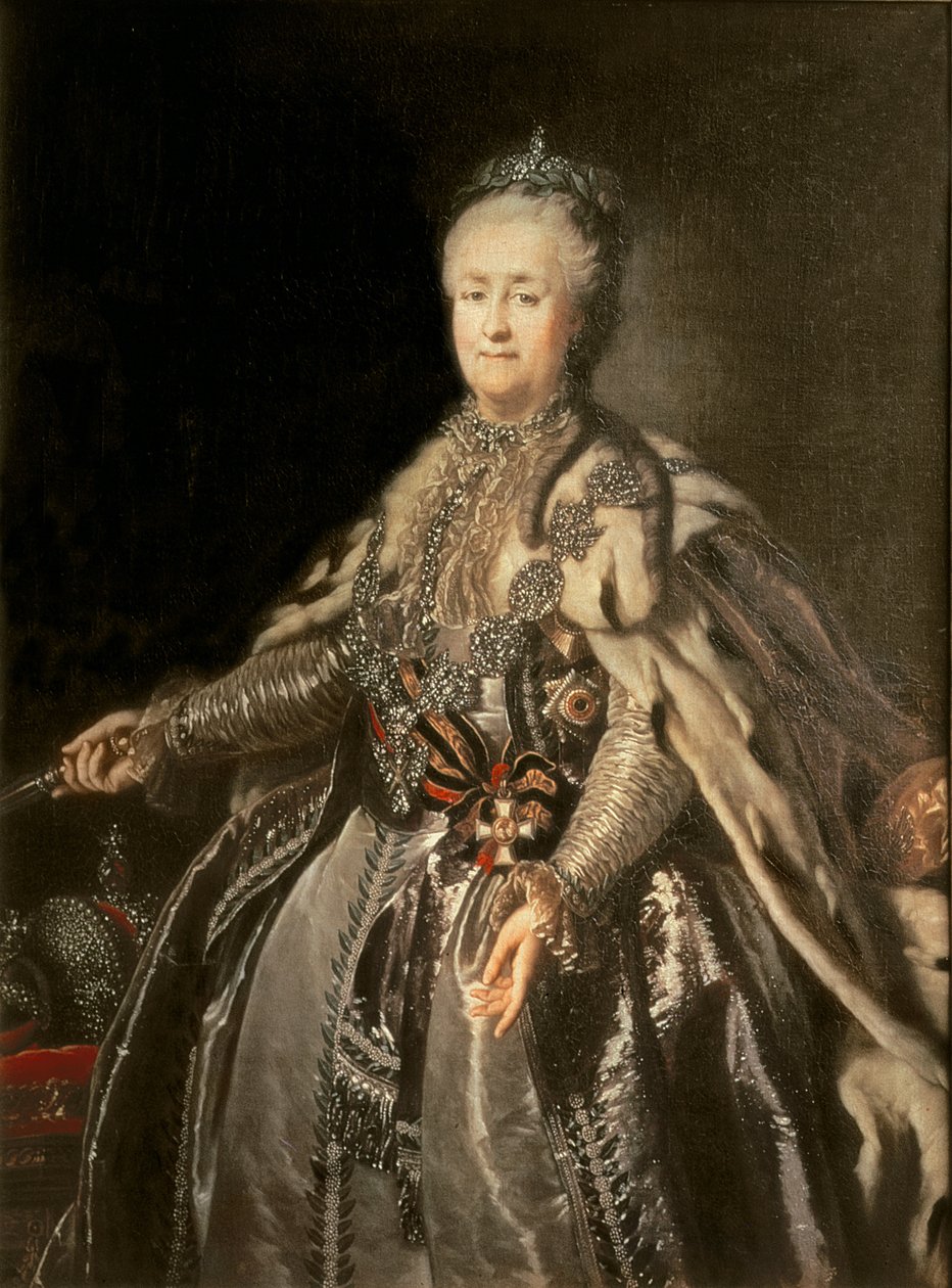 Catarina a Grande, 1793 de Johann Baptist Edler von Lampi