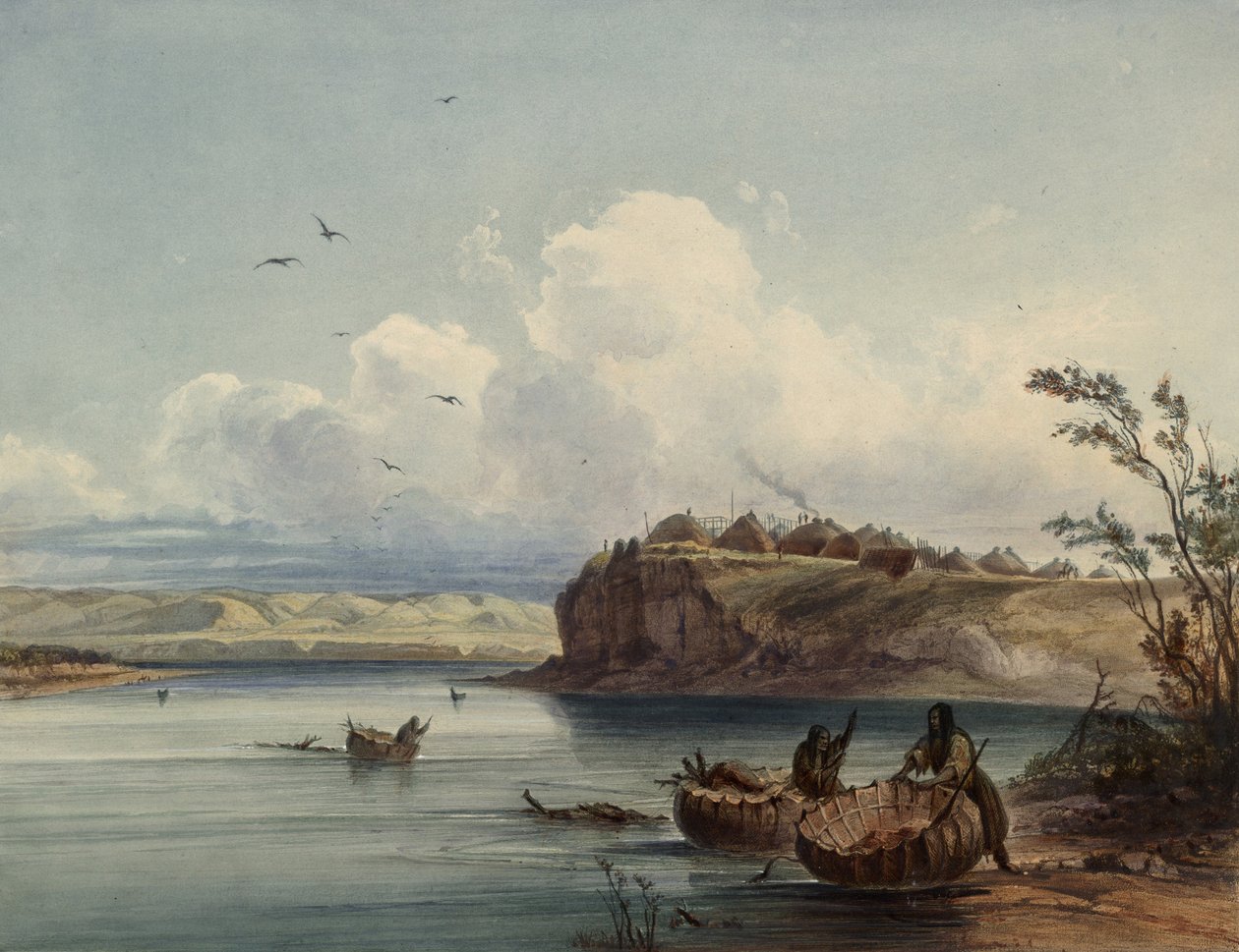Veja a imagem original, apenas cortada a enorme área de baunilha de Karl Bodmer