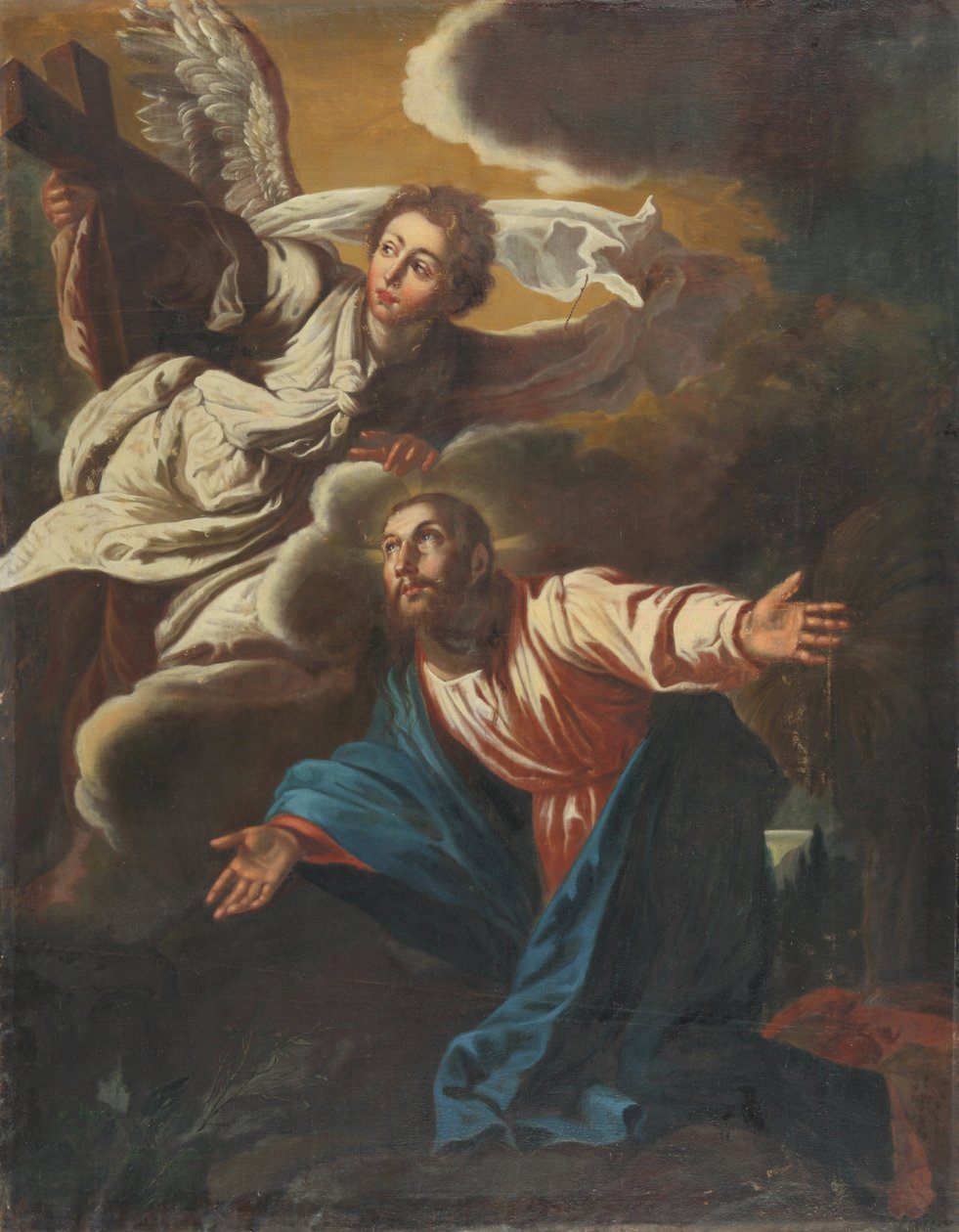 Cristo no Monte das Oliveiras de Johann Christian Schröder