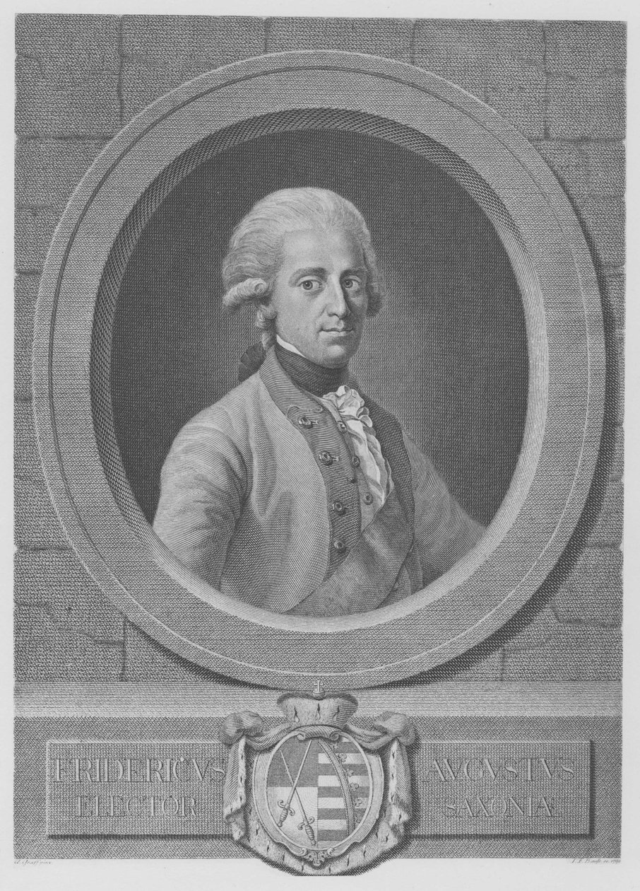 Rei Friedrich Agosto, o Justo de Johann Friedrich Bause