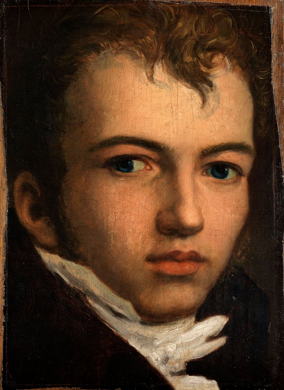 Friedrich Overbeck - Retrato de Johann Carl Eggers de Friedrich Overbeck