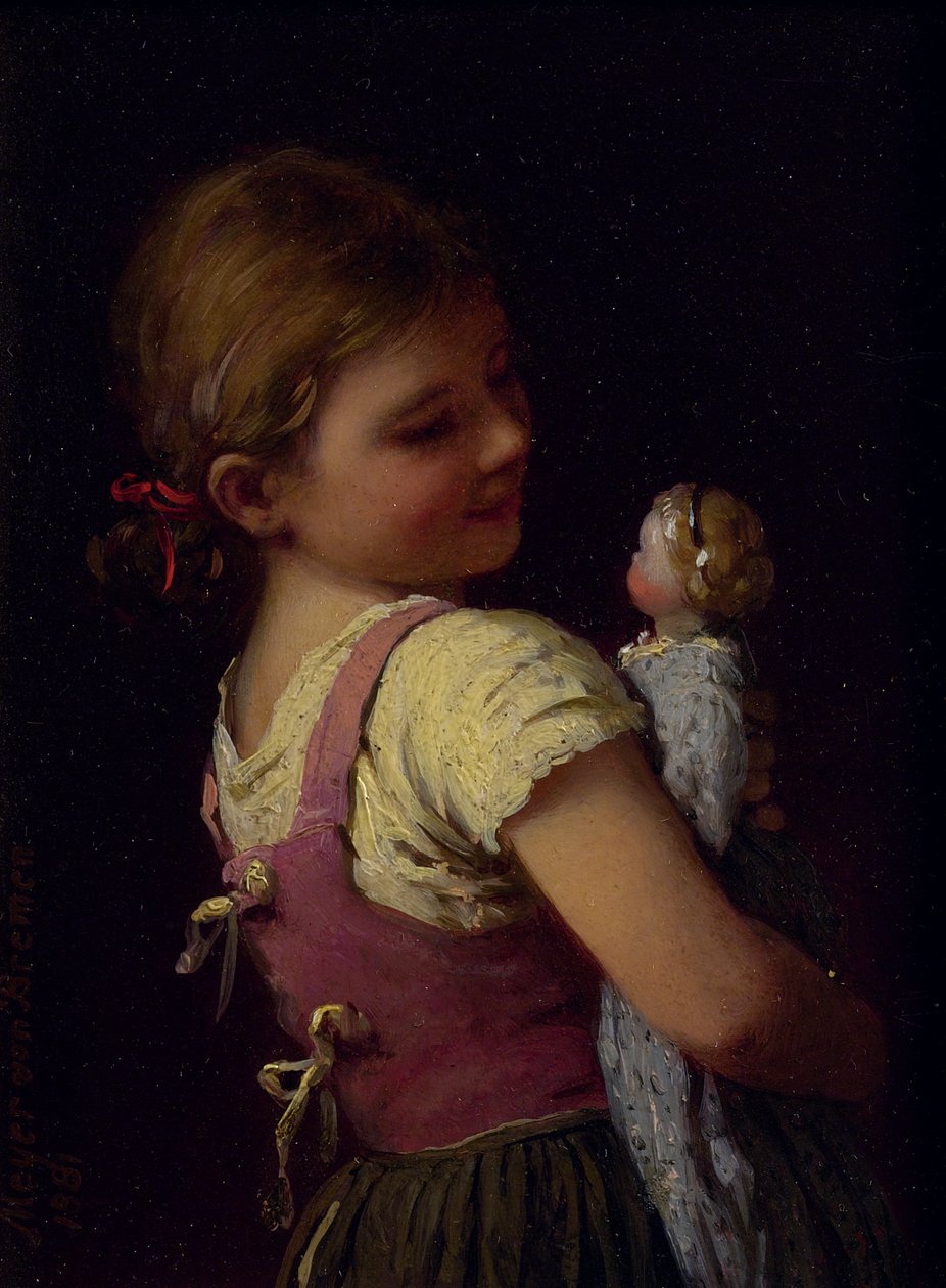 Favorito de Gretchen de Johann Georg Meyer