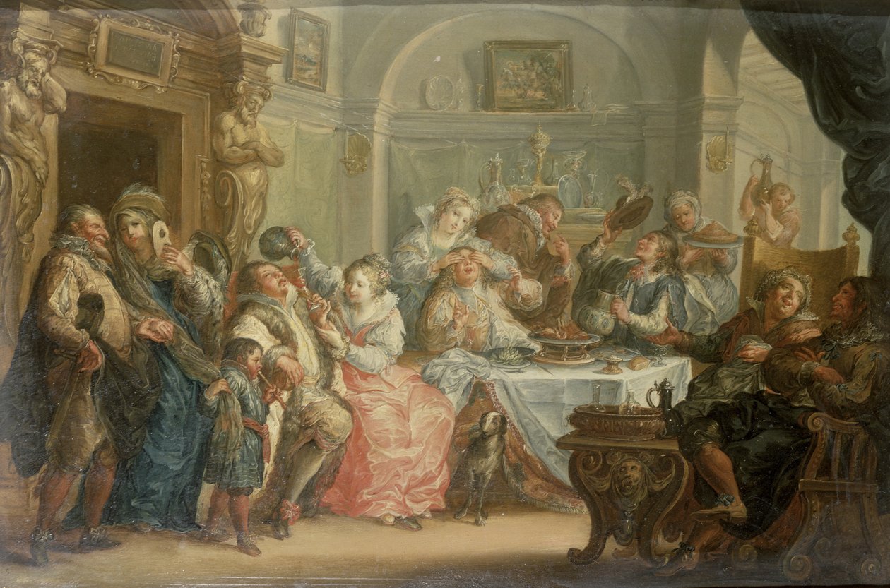 Fete Champetre (um dos dois) de Johann Georg Platzer