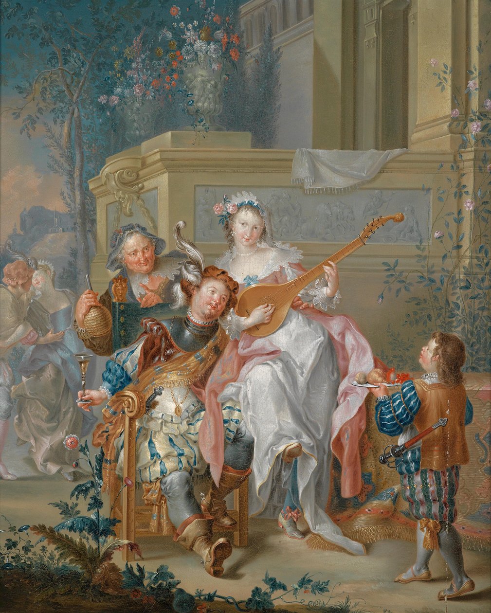 Sociedade de música ao ar livre de Johann Georg Platzer