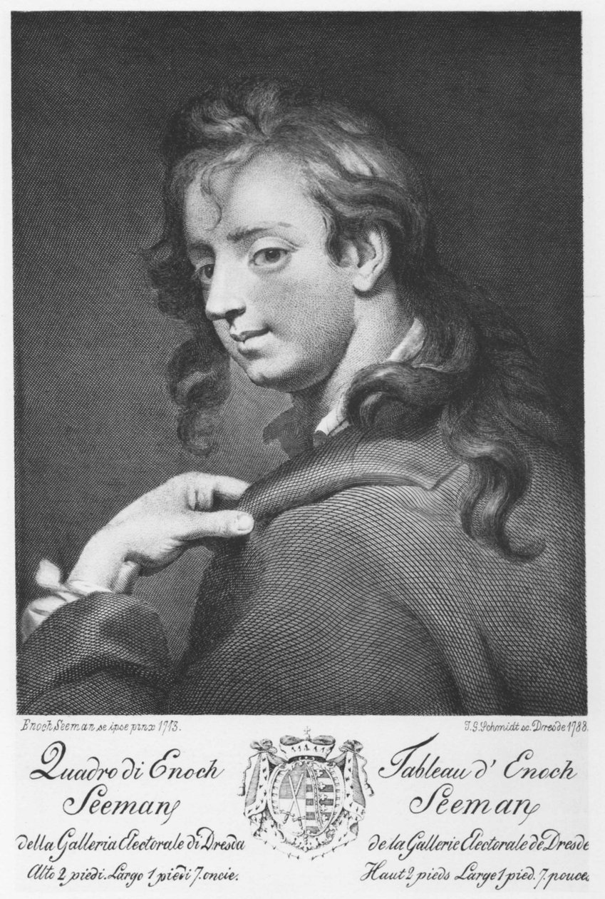 gravura em cobre de Johann Gottfried Schmidt