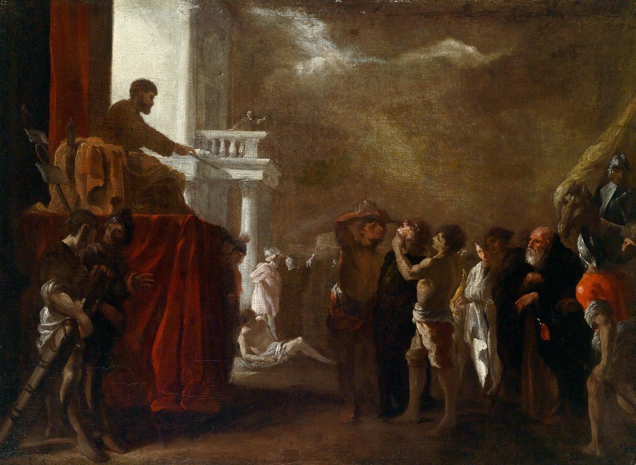 O sagrado Cyriac de Johann Heinrich Schönfeld