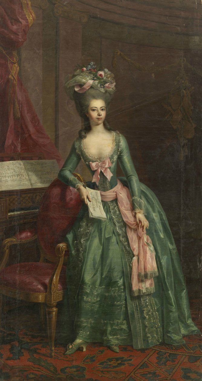 Juliane, princesa de Schaumburg-Lippe de Johann Heinrich Tischbein
