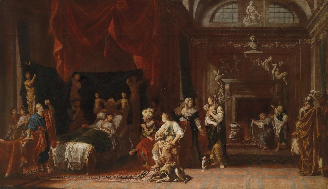 Antiochus e Stratonike de Johann Heiss