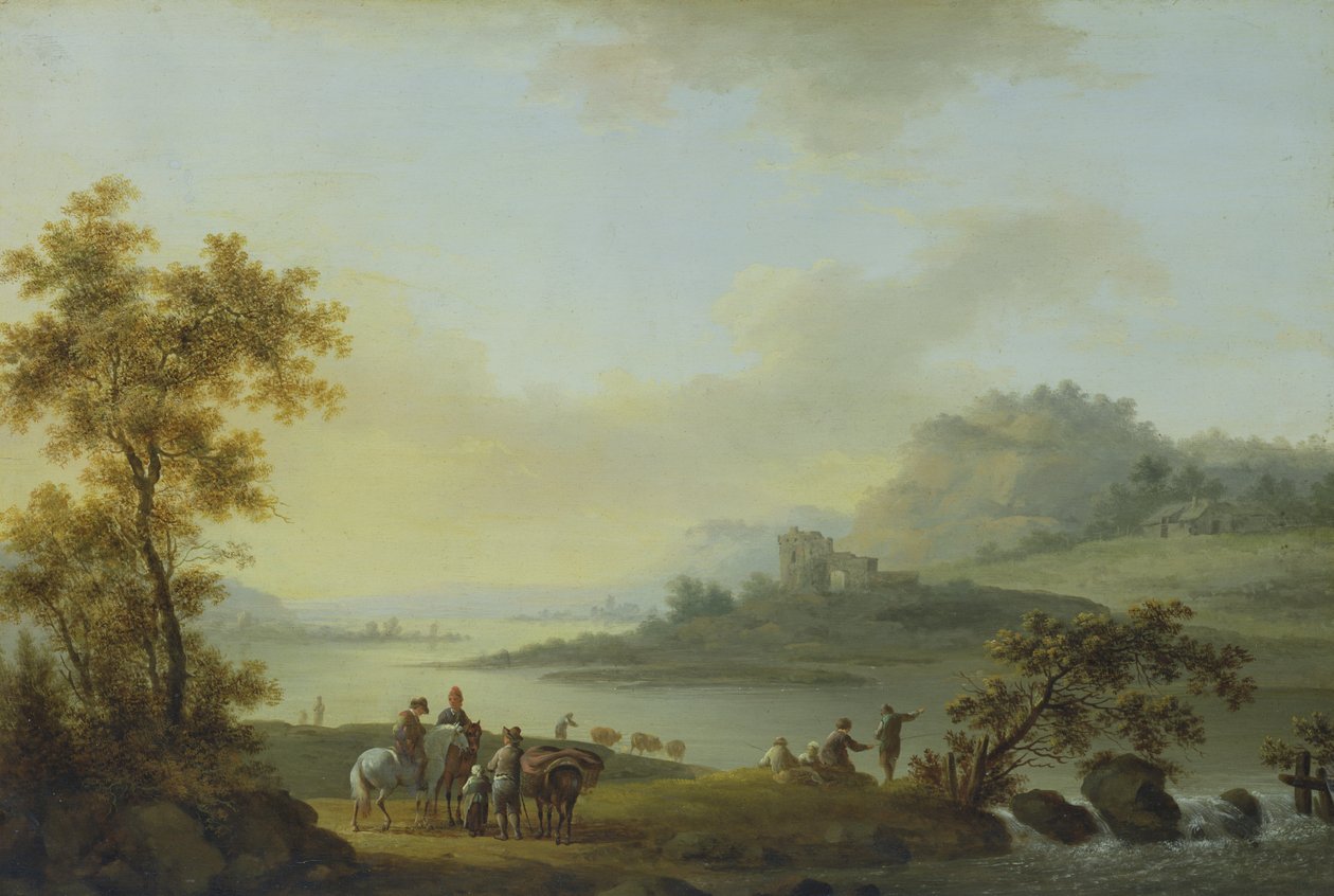 Manhã, 1773 de Johann Jacob Tischbein