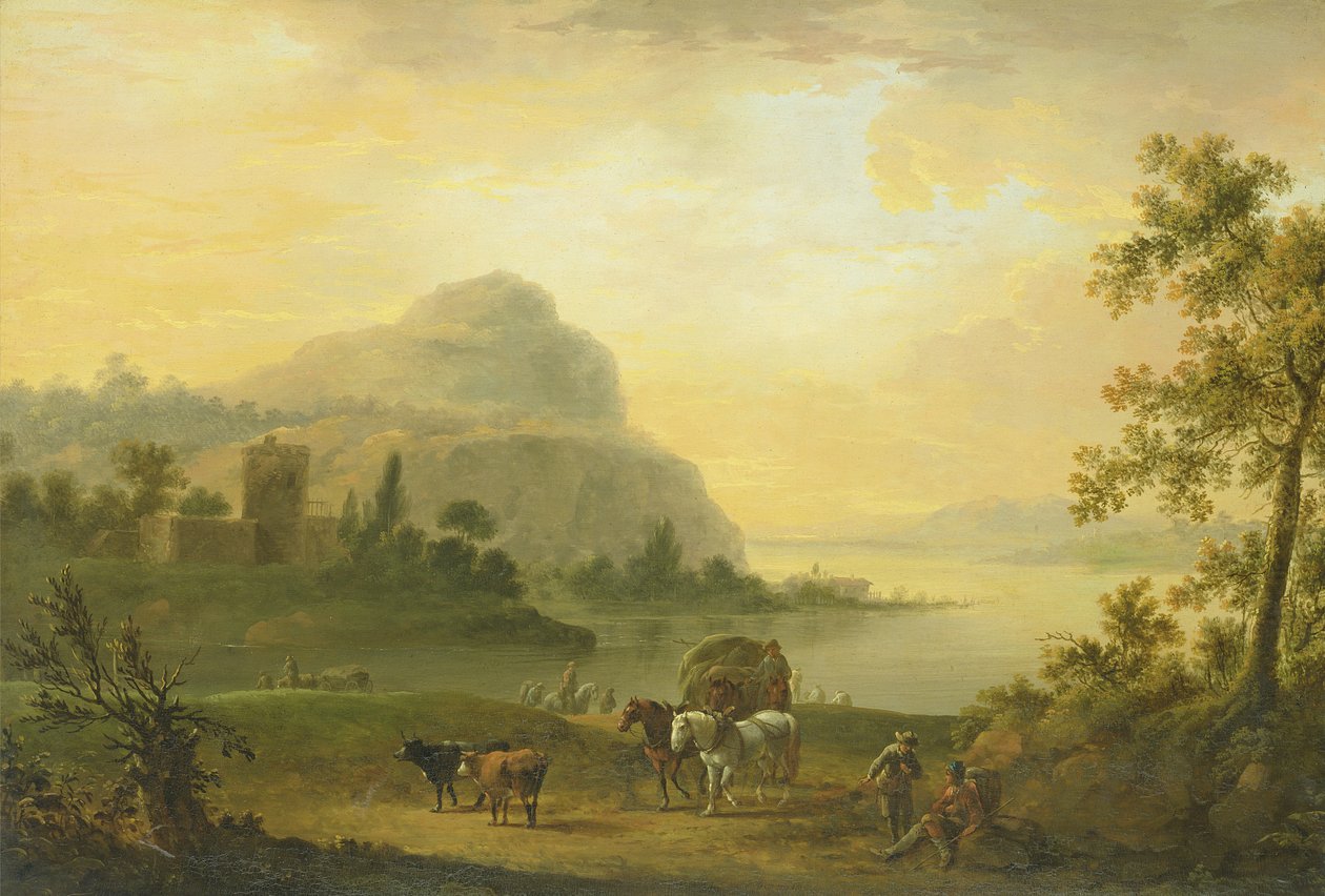 A manhã de 1773 de Johann Jacob Tischbein