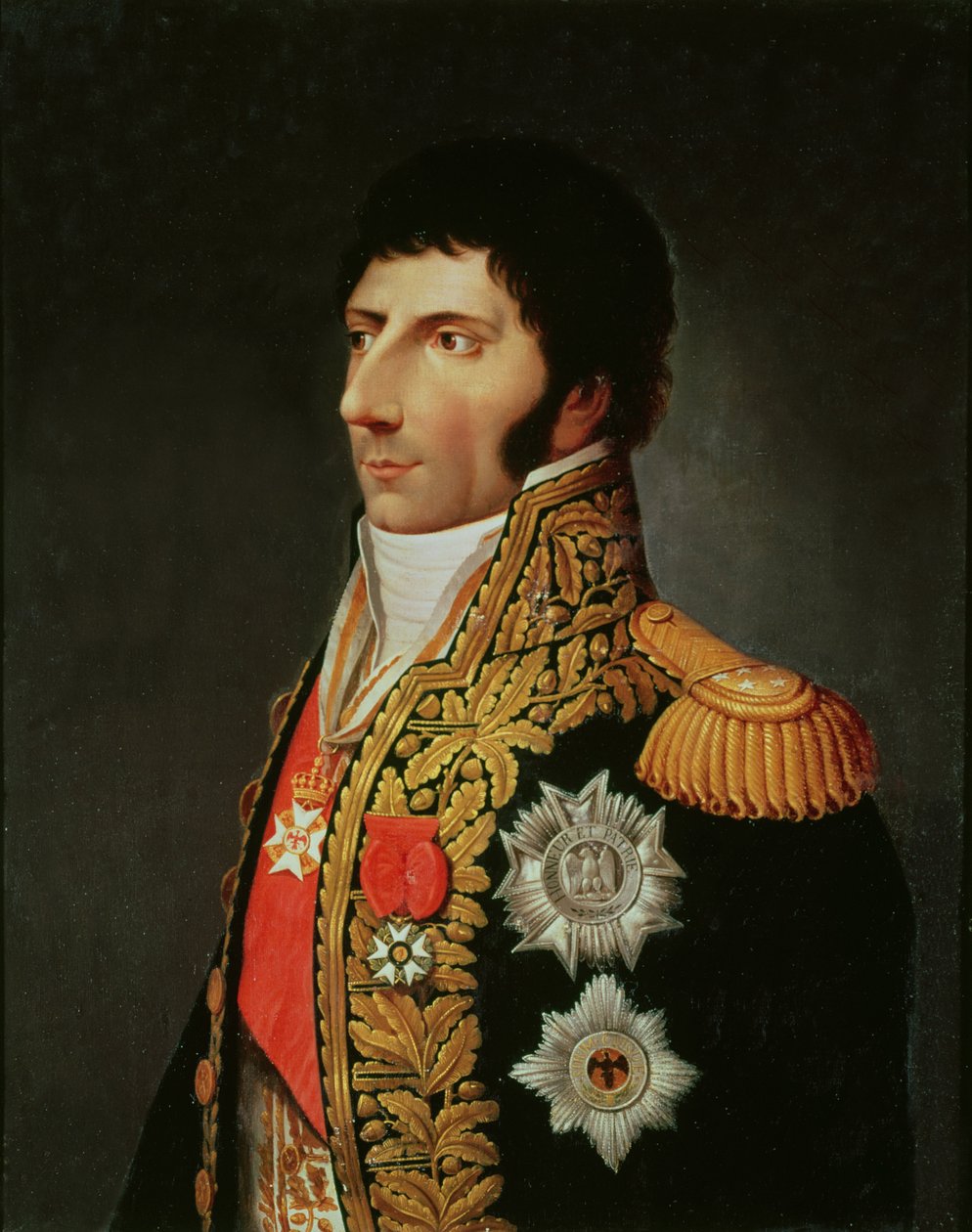 Retrato do Marechal Charles Jean Bernadotte (1763-1844) 1805 de Johann Jacob de Lose