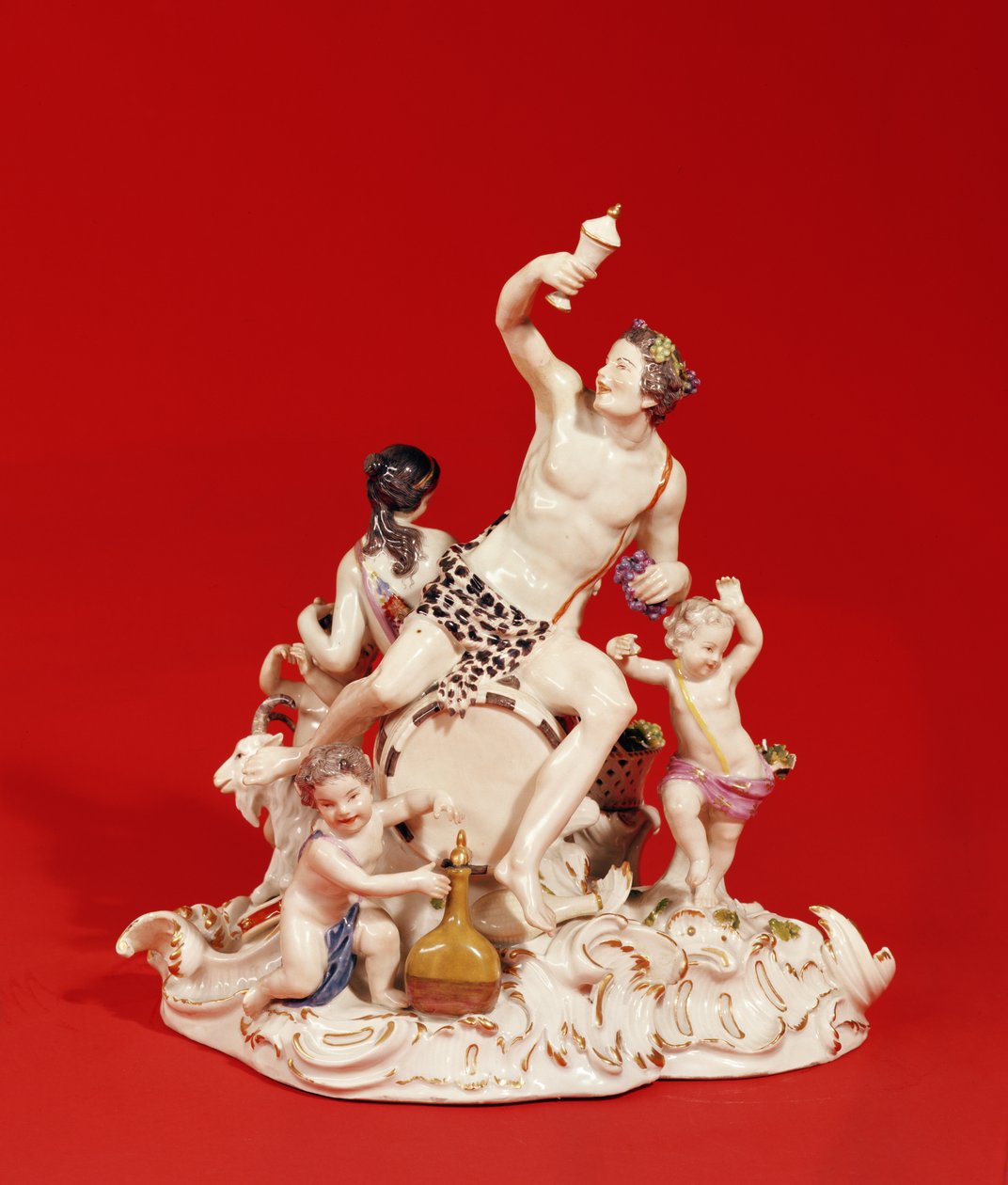 Outono, Meissen, c.1750 (porcelana) de Johann Joachim Kaendler