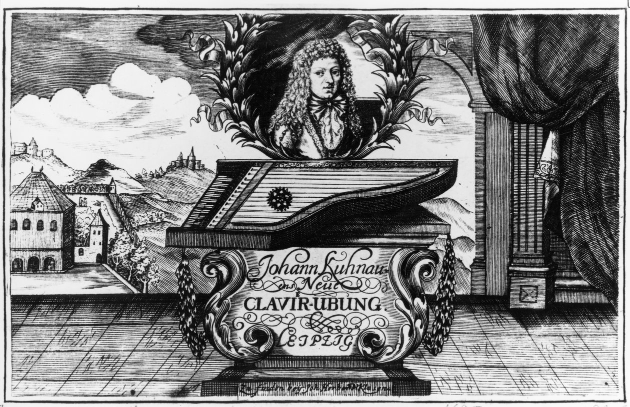 Nova Prática de Piano, 1689 de Johann Kuhnau