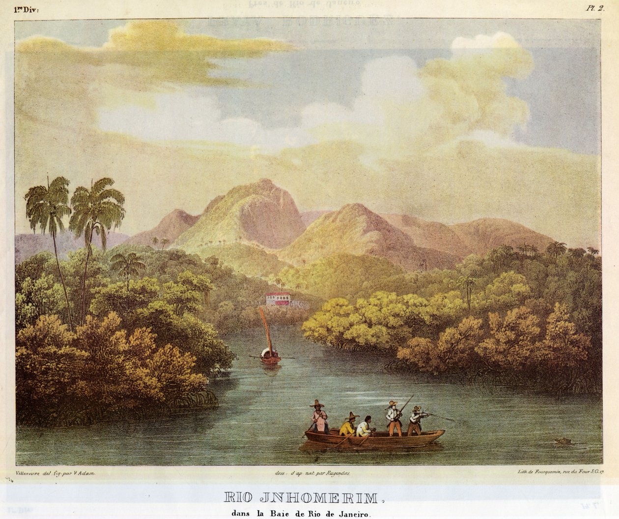 Rio Jnhomerim de Johann Moritz Rugendas