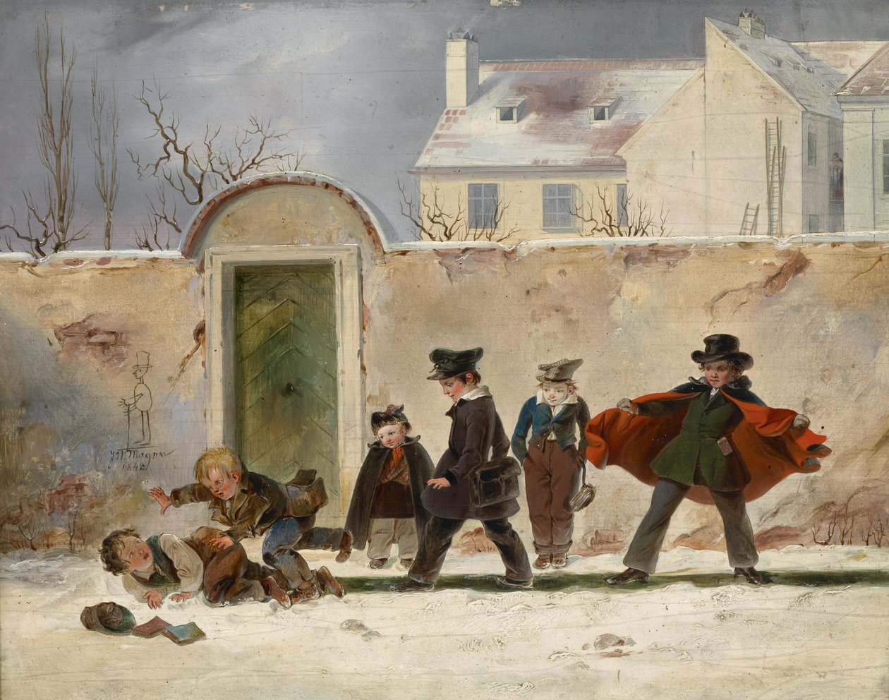 Depois da escola de Johann Nepomuk Mayer