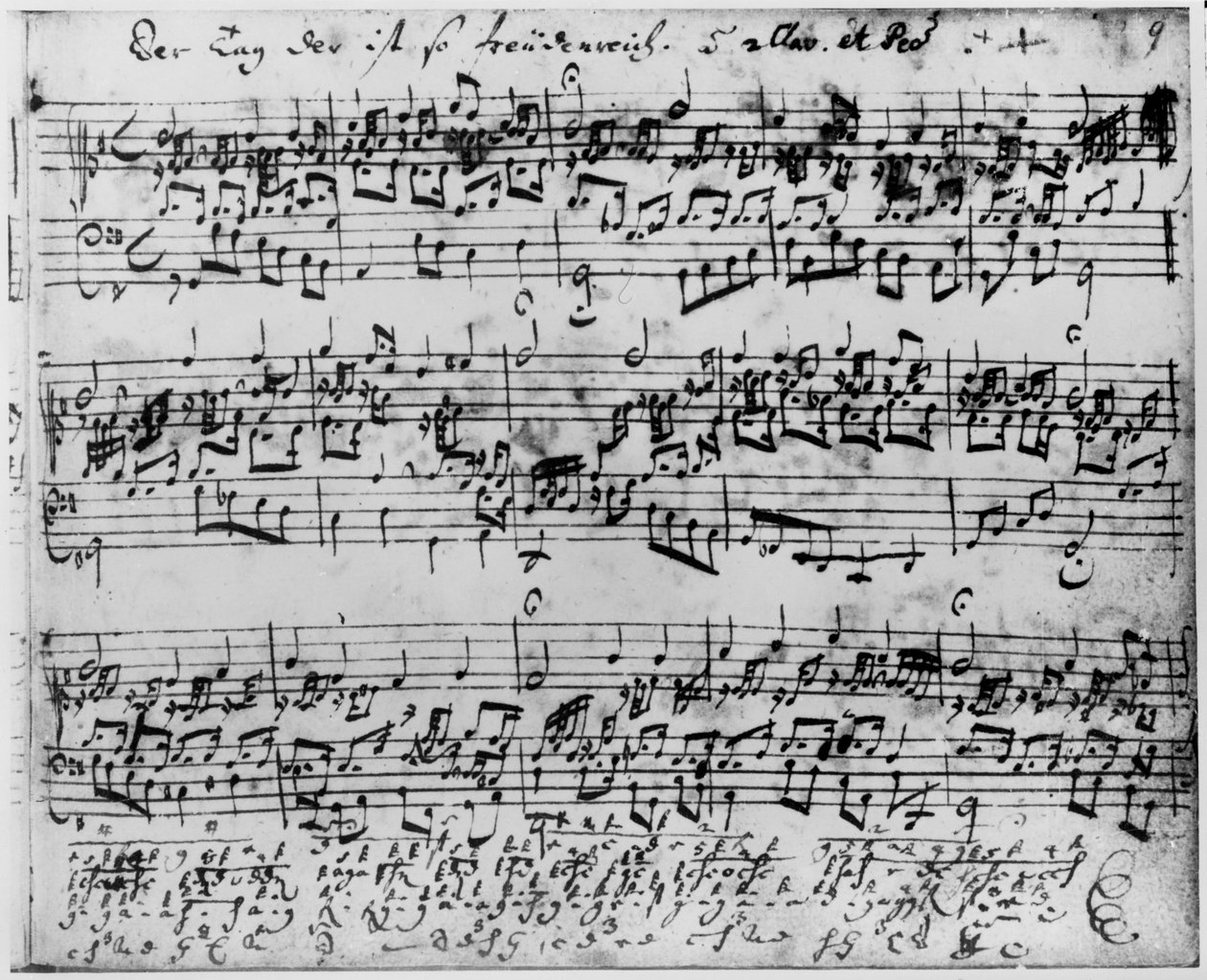 Orgelbuchlein (Colecção de Órgãos), Coral, 1713-17 de Johann Sebastian Bach