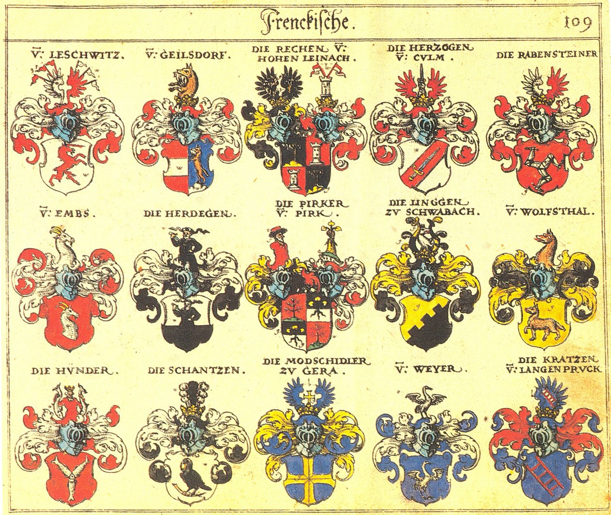 Novo livro de brasão de Johann Siebmacher