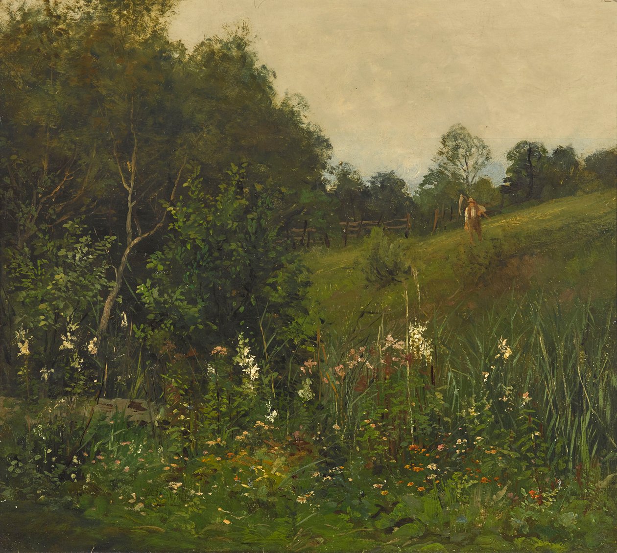 Paisagem de verão com cortador de Johann Sperl