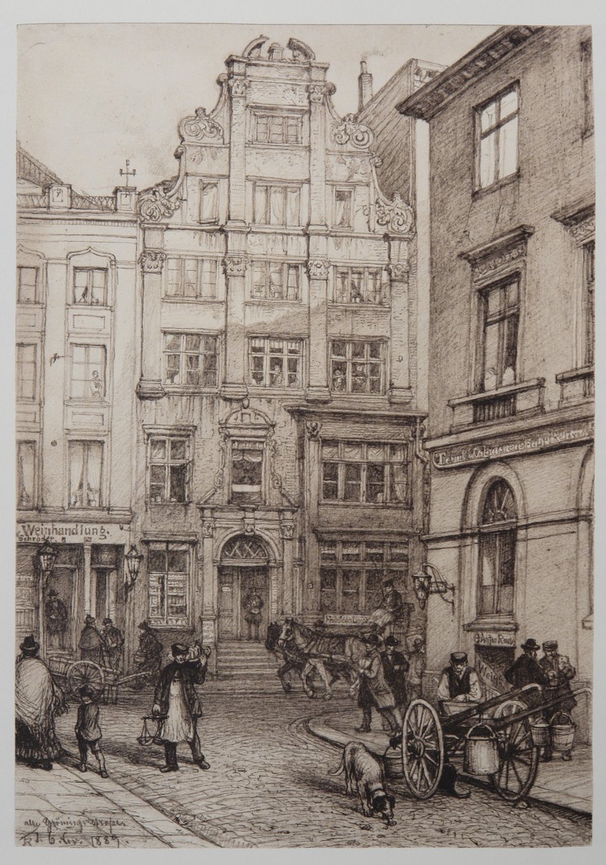 Old-Gröningerstraße-9 de Johann Theobald Riefesell