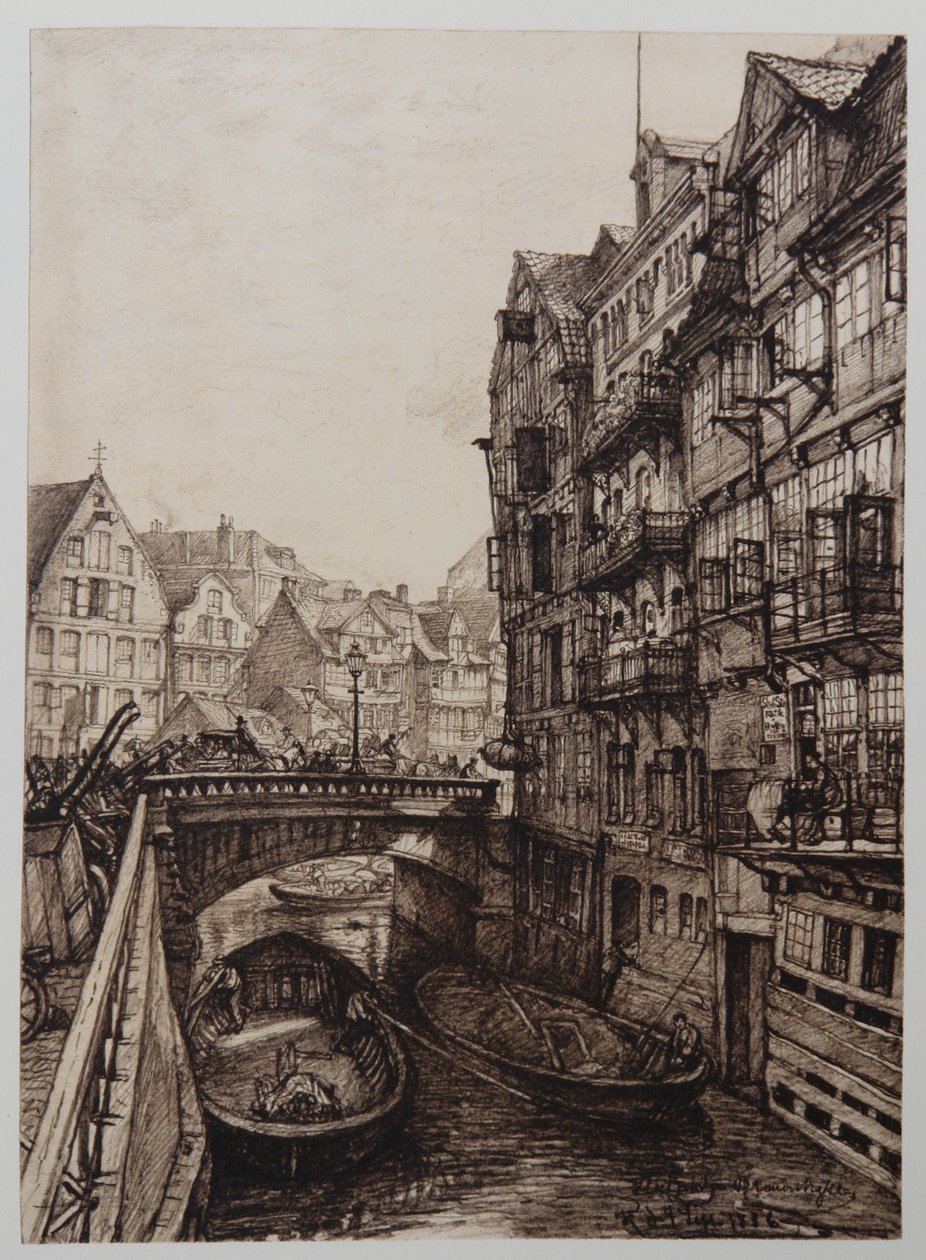 Fleet na Brewer-street de Johann Theobald Riefesell