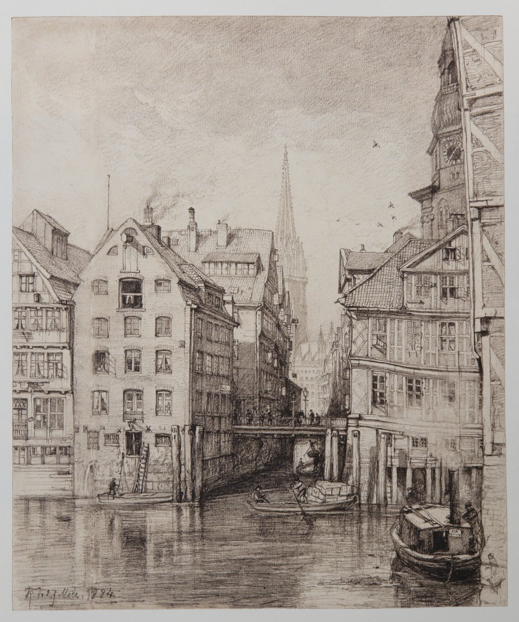 Fleet-the-Steckelhörn de Johann Theobald Riefesell