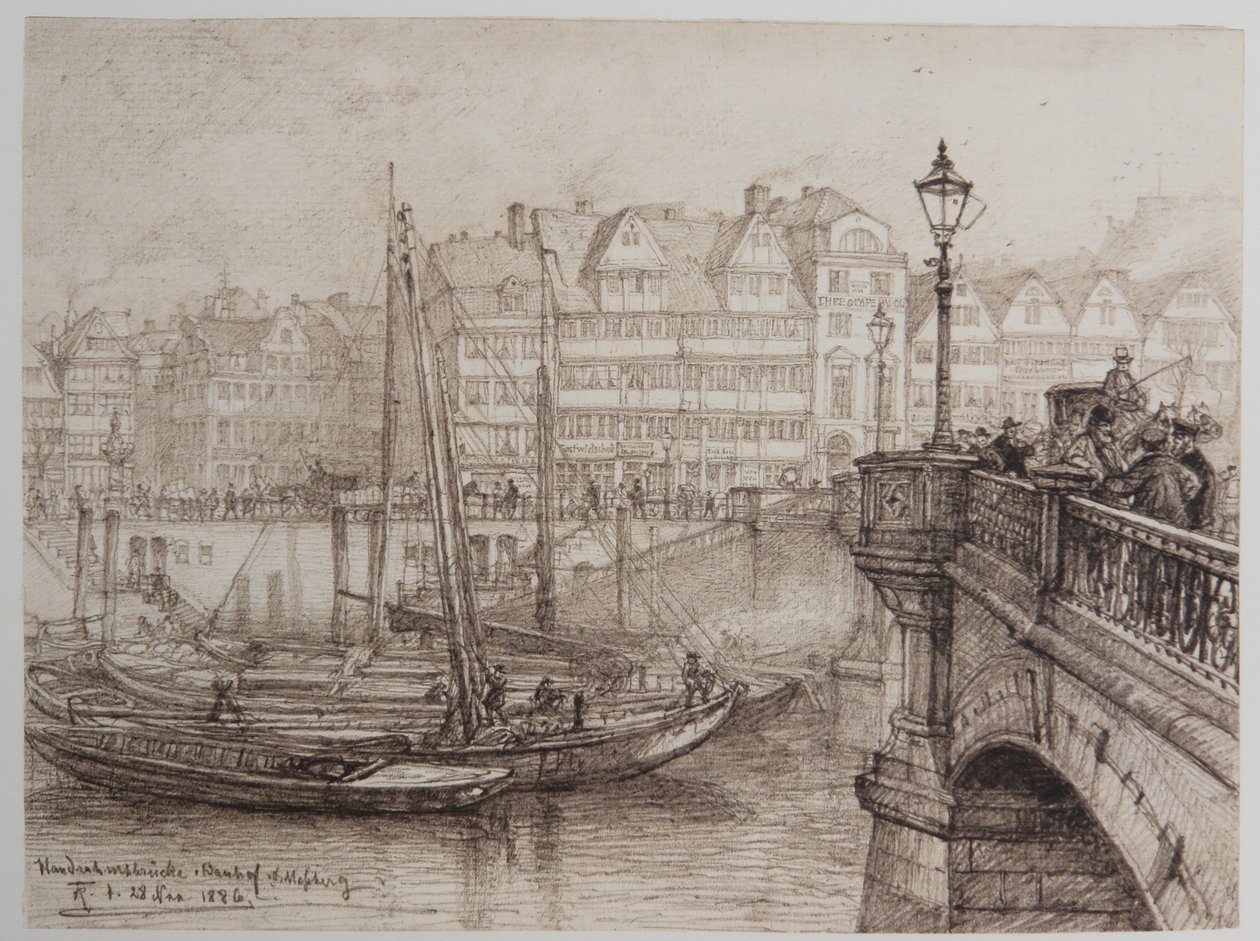Wandrahmbrücke de Johann Theobald Riefesell