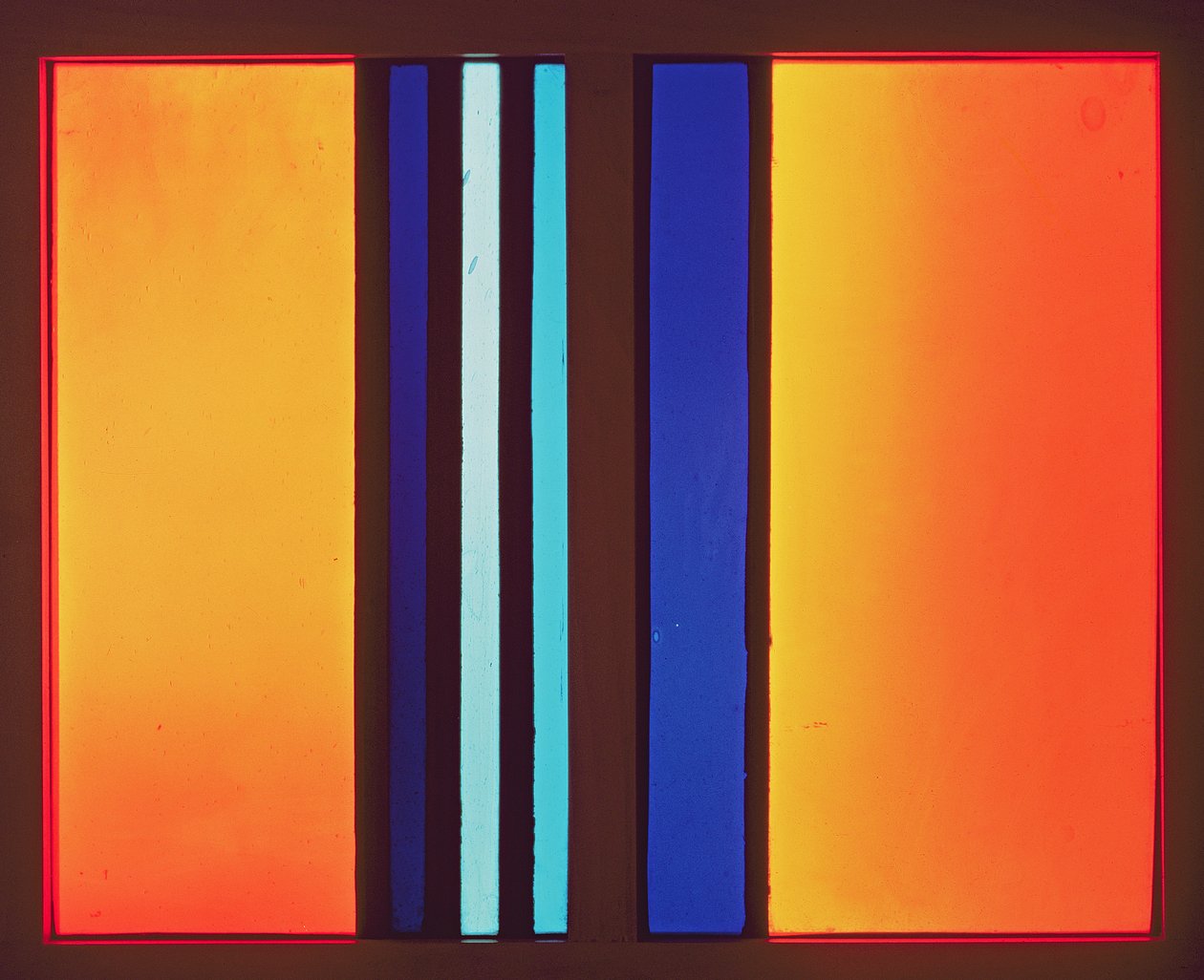 Laranja, 1931 (vitral) de Johan Thorn Prikker