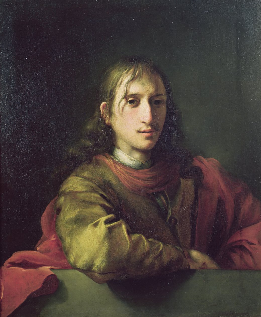 Retrato de um jovem de Johann Ulrich Mayr