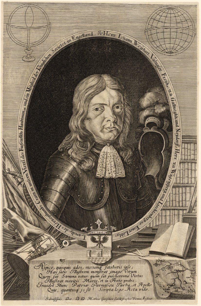 Auto-retrato de Johann Weikhard von Valvasor