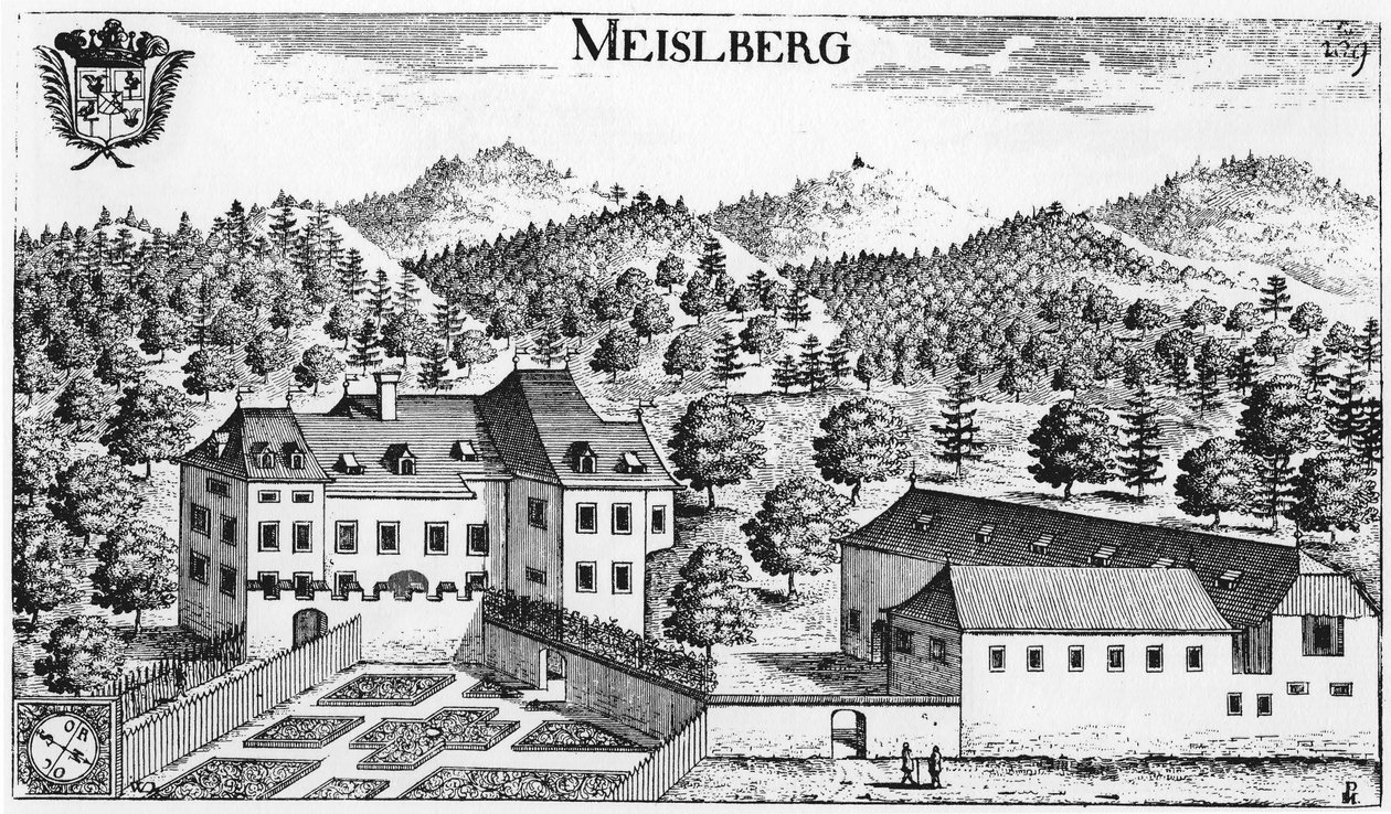 Castelo Meiselberg em Maria Saal - Caríntia - Áustria - União Europeia de Johann Weikhard von Valvasor