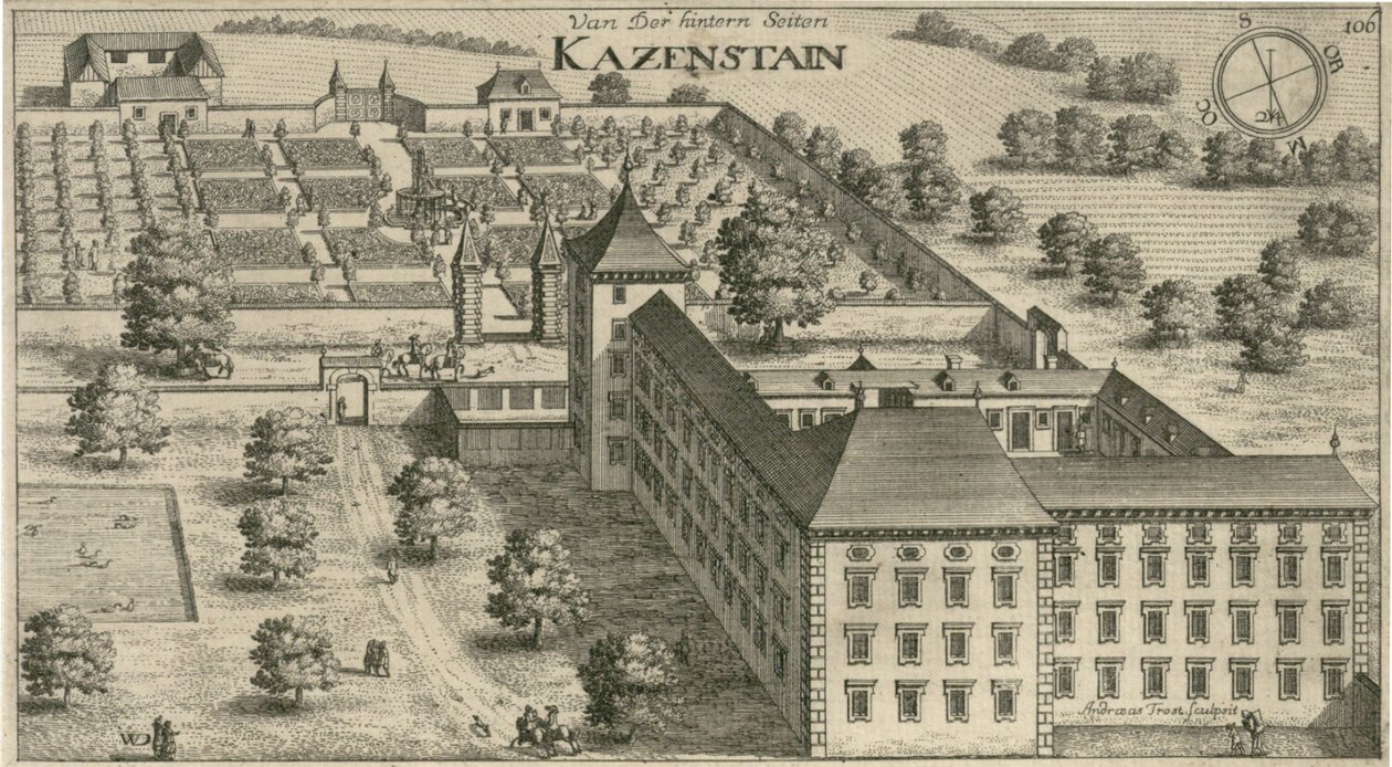 Cidade Kacenštajn (2) de Johann Weikhard von Valvasor