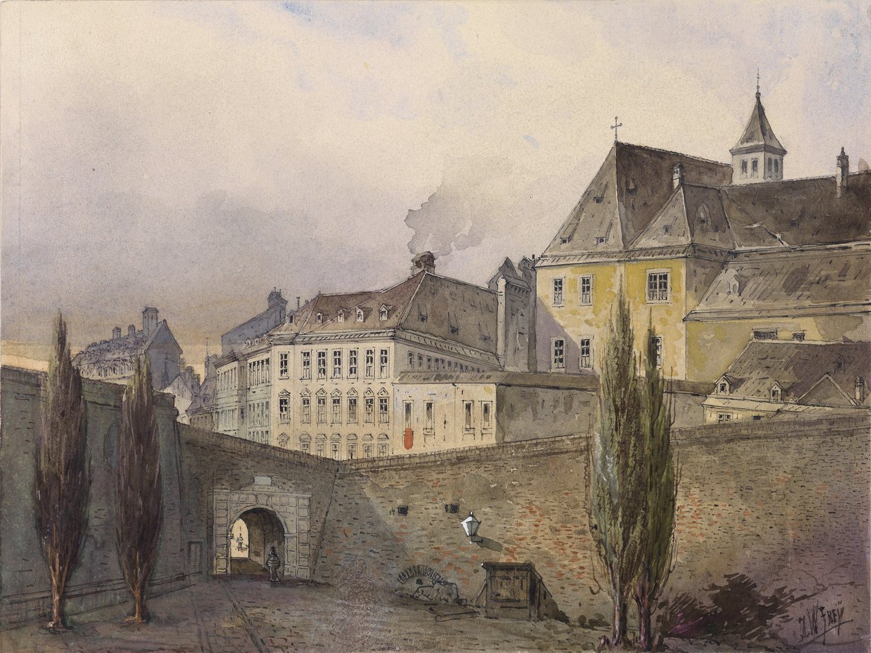Arquitectura da cidade de Viena de Johann Wilhelm Frey