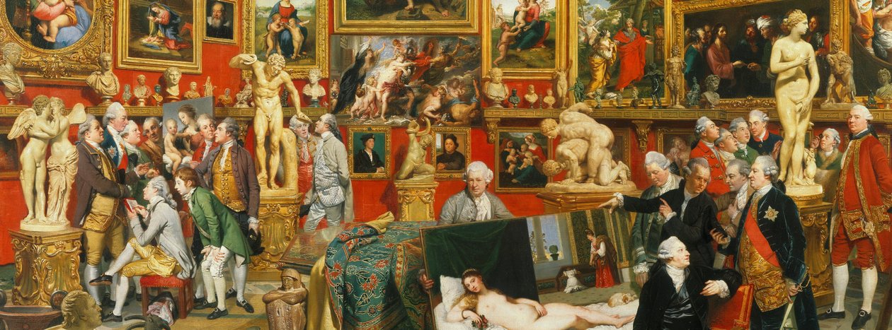 Tribuna dos Uffizi - nível 3 de Johan Joseph Zoffany