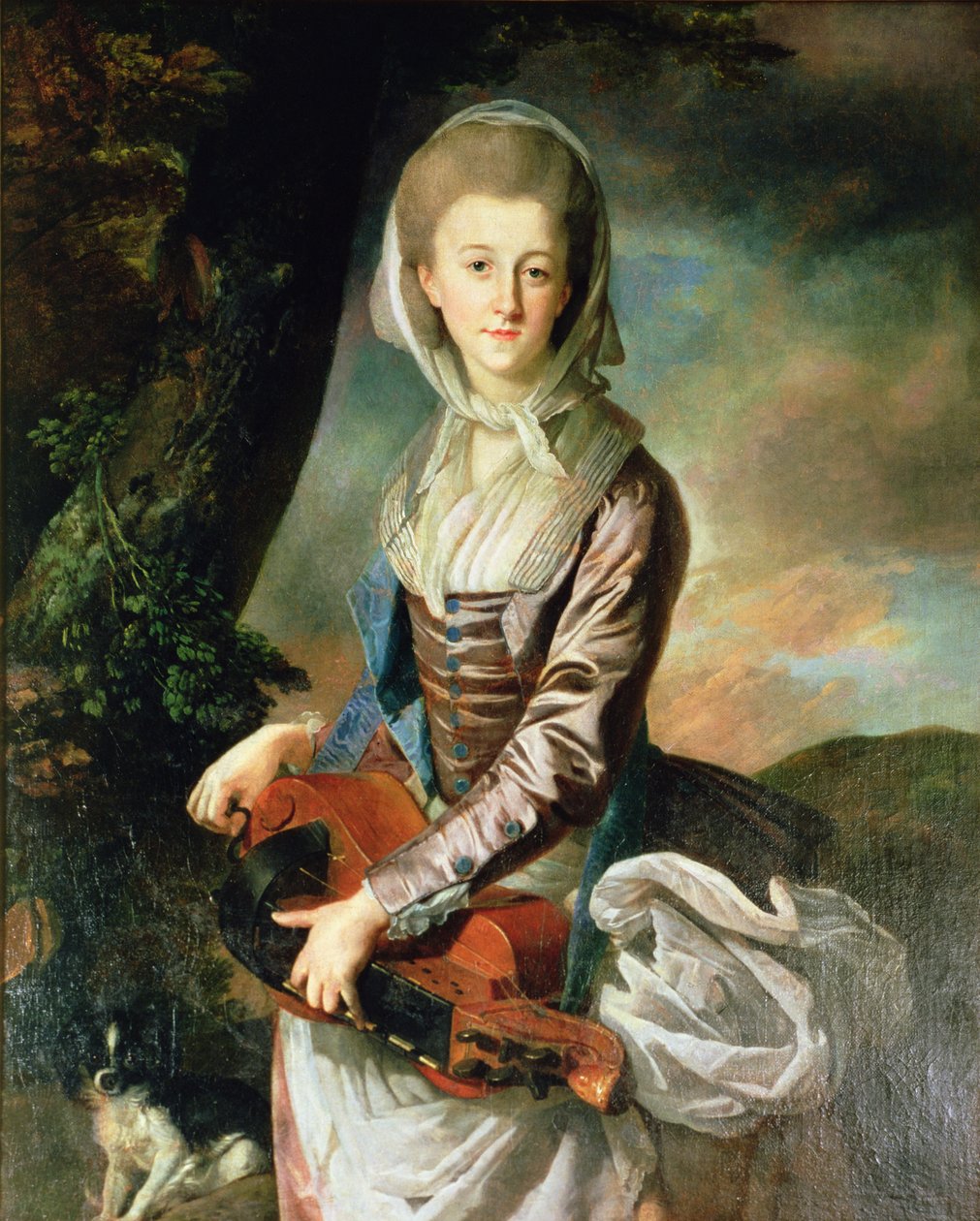 Miss Anne Gore como uma Sabóia, 1774 de Johan Joseph Zoffany